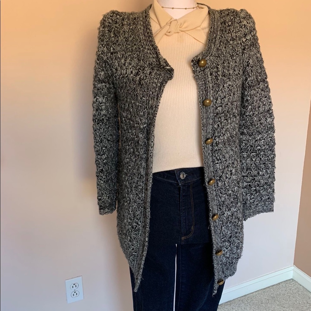 Knit blazer